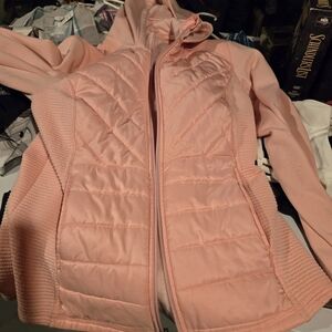 Sporto Women's Light Pink Puffer Jacket